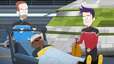Star Trek: Lower Decks Screencaps "The Best Exotic Nanite Hotel" (S5:E3)