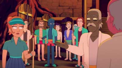 Star Trek: Lower Decks Screencaps "The Best Exotic Nanite Hotel" (S5:E3)