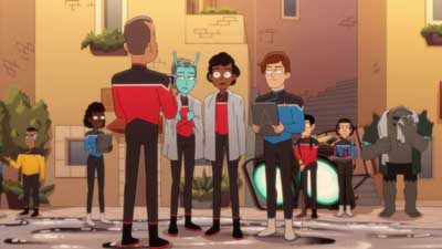 Star Trek: Lower Decks Screencaps "The Best Exotic Nanite Hotel" (S5:E3)