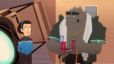 Star Trek: Lower Decks Screencaps "The Best Exotic Nanite Hotel" (S5:E3)