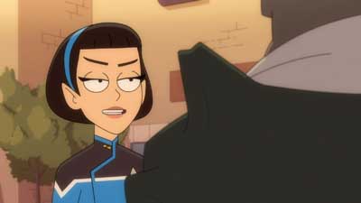 Star Trek: Lower Decks Screencaps "The Best Exotic Nanite Hotel" (S5:E3)