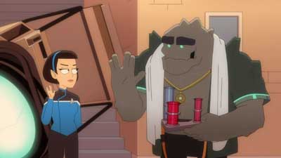 Star Trek: Lower Decks Screencaps "The Best Exotic Nanite Hotel" (S5:E3)