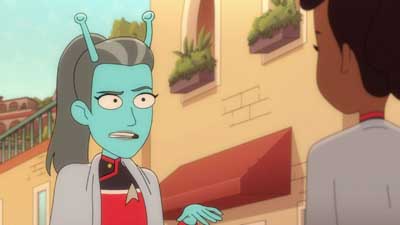 Star Trek: Lower Decks Screencaps "The Best Exotic Nanite Hotel" (S5:E3)