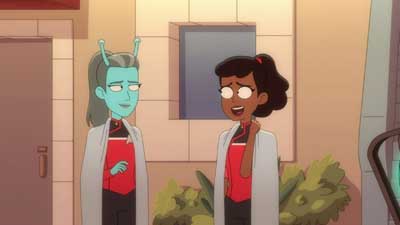 Star Trek: Lower Decks Screencaps "The Best Exotic Nanite Hotel" (S5:E3)