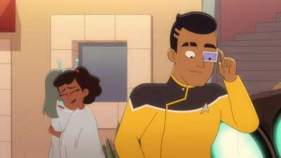 Star Trek: Lower Decks Screencaps "The Best Exotic Nanite Hotel" (S5:E3)