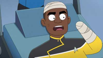 Star Trek: Lower Decks Screencaps "The Best Exotic Nanite Hotel" (S5:E3)
