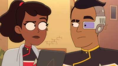 Star Trek: Lower Decks Screencaps "The Best Exotic Nanite Hotel" (S5:E3)