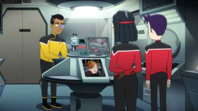 Star Trek: Lower Decks Screencaps "The Best Exotic Nanite Hotel" (S5:E3)