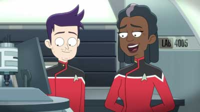 Star Trek: Lower Decks Screencaps "The Best Exotic Nanite Hotel" (S5:E3)