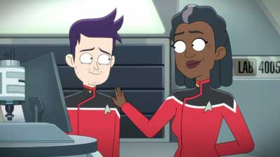 Star Trek: Lower Decks Screencaps "The Best Exotic Nanite Hotel" (S5:E3)