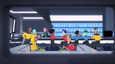 Star Trek: Lower Decks Screencaps "The Best Exotic Nanite Hotel" (S5:E3)