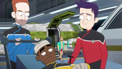 Star Trek: Lower Decks Screencaps "The Best Exotic Nanite Hotel" (S5:E3)