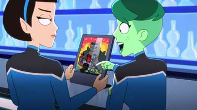 Star Trek: Lower Decks Screencaps "The Best Exotic Nanite Hotel" (S5:E3)