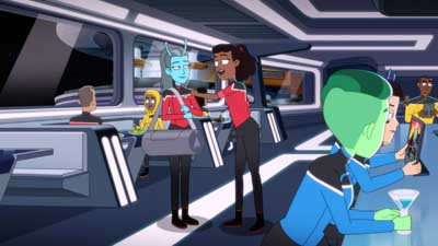 Star Trek: Lower Decks Screencaps "The Best Exotic Nanite Hotel" (S5:E3)