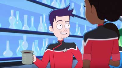 Star Trek: Lower Decks Screencaps "The Best Exotic Nanite Hotel" (S5:E3)
