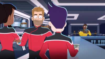 Star Trek: Lower Decks Screencaps "The Best Exotic Nanite Hotel" (S5:E3)