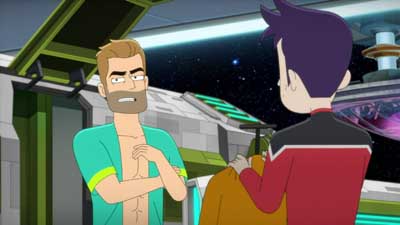 Star Trek: Lower Decks Screencaps "The Best Exotic Nanite Hotel" (S5:E3)