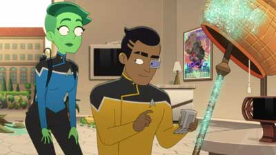 Star Trek: Lower Decks Screencaps "The Best Exotic Nanite Hotel" (S5:E3)