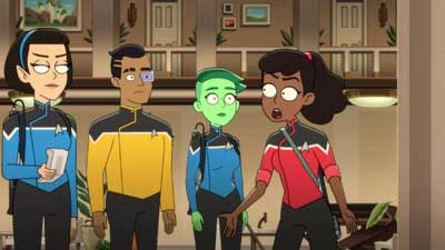 Star Trek: Lower Decks Screencaps "The Best Exotic Nanite Hotel" (S5:E3)