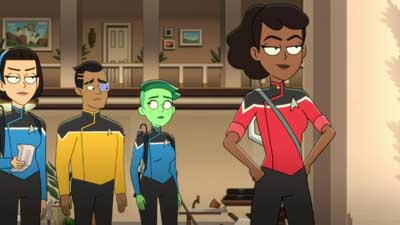 Star Trek: Lower Decks Screencaps "The Best Exotic Nanite Hotel" (S5:E3)