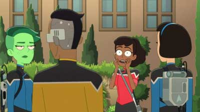 Star Trek: Lower Decks Screencaps "The Best Exotic Nanite Hotel" (S5:E3)