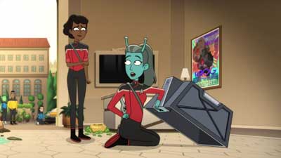 Star Trek: Lower Decks Screencaps "The Best Exotic Nanite Hotel" (S5:E3)