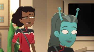 Star Trek: Lower Decks Screencaps "The Best Exotic Nanite Hotel" (S5:E3)