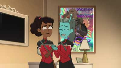Star Trek: Lower Decks Screencaps "The Best Exotic Nanite Hotel" (S5:E3)
