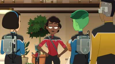 Star Trek: Lower Decks Screencaps "The Best Exotic Nanite Hotel" (S5:E3)