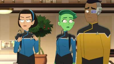 Star Trek: Lower Decks Screencaps "The Best Exotic Nanite Hotel" (S5:E3)