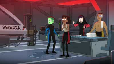 Star Trek: Lower Decks Screencaps "Star Base 80?!" (S5:E5)