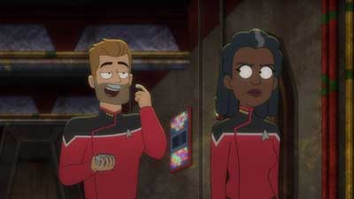 Star Trek: Lower Decks Screencaps "Star Base 80?!" (S5:E5)
