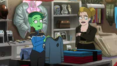 Star Trek: Lower Decks Screencaps "Star Base 80?!" (S5:E5)