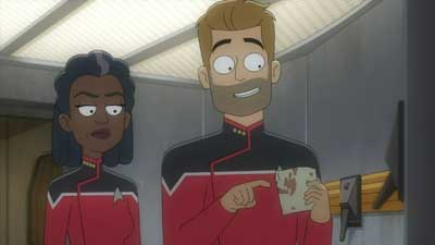 Star Trek: Lower Decks Screencaps "Star Base 80?!" (S5:E5)