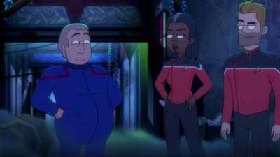 Star Trek: Lower Decks Screencaps "Star Base 80?!" (S5:E5)