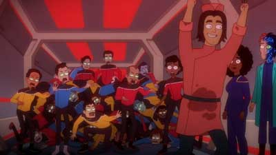 Star Trek: Lower Decks Screencaps "Star Base 80?!" (S5:E5)