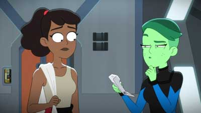 Star Trek: Lower Decks Screencaps "Star Base 80?!" (S5:E5)