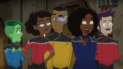 Star Trek: Lower Decks Screencaps "Star Base 80?!" (S5:E5)