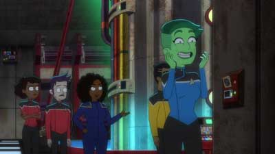 Star Trek: Lower Decks Screencaps "Star Base 80?!" (S5:E5)