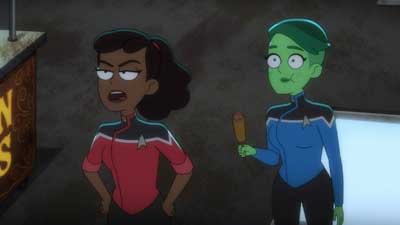 Star Trek: Lower Decks Screencaps "Star Base 80?!" (S5:E5)