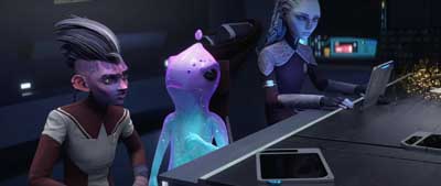 Star Trek: Prodigy Screencaps "Observer's Paradox" (S2:E5)