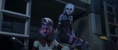 Star Trek: Prodigy Screencaps "The Fast and the Curious" (S2:E7)