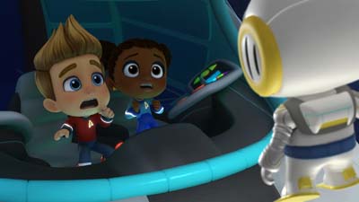 Star Trek: Scouts Screencaps "Holodeck Rescues, Part 9" (S1:E19)