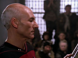 "Encounter at Farpoint, Part I" (S1:E1) Star Trek: The Next Generation Screencaps