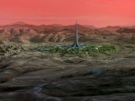 "Encounter at Farpoint, Part I" (S1:E1) Star Trek: The Next Generation Screencaps