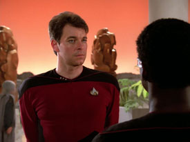 "Encounter at Farpoint, Part I" (S1:E1) Star Trek: The Next Generation Screencaps