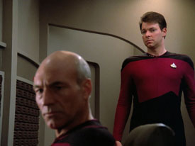 "Encounter at Farpoint, Part I" (S1:E1) Star Trek: The Next Generation Screencaps