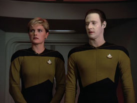 "Encounter at Farpoint, Part I" (S1:E1) Star Trek: The Next Generation Screencaps