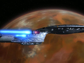 "Encounter at Farpoint, Part I" (S1:E1) Star Trek: The Next Generation Screencaps