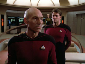 "Encounter at Farpoint, Part I" (S1:E1) Star Trek: The Next Generation Screencaps